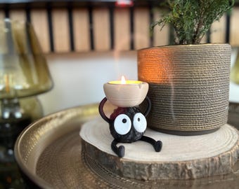 Porte-bougie à réchaud Susuwatari Dust Spirit