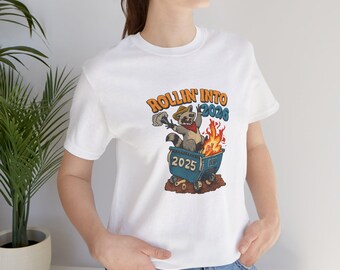 Camiseta "Rolling Into 2026" / Camiseta de celebración del Año Nuevo 2026