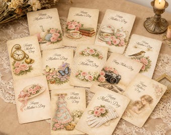 Bulk Mother's Day Cards Set,Assorted Floral Designs,Blank Note Cards For Gifting,Floral Mother's Day Card, Watercolor Bouquet Greeting Card