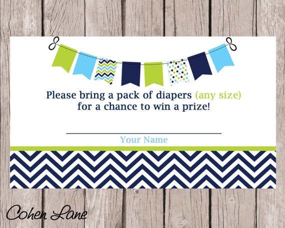 Diaper Raffle Tickets Chevron Baby Shower Raffle tickets Navy Raffle Ticket Printable Digital Instant Download Party Games Il_570xn