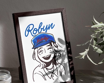 Custom Hand-Drawn Caricature Portrait, Gift Idea, Couple Family Wedding, Original Art, Personalized Illustration-No AI!