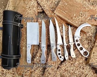 Dexter Inspired 7-Piece Knife Set Replica | J2 Steel, Handmade Display Set