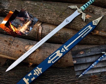 Réplica del Escudo Hyliano de la Espada Maestra de Legend of Zelda – Set de accesorios de cosplay de alta calidad