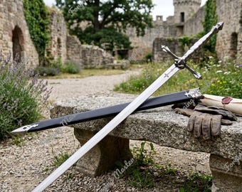 Alucard Replica Sword handmade Castlevania Cosplay Prop, Anime Collector Gifts for him