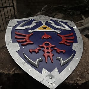 Zelda Master Sword & Hylian Shield Replica – High Detail C…