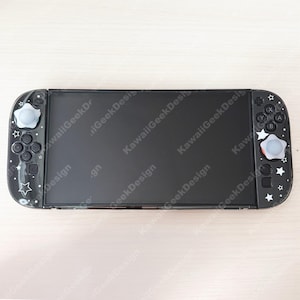 Nintendo Switch 2|OLED|1|LITE Star Pattern Shell | Transparent & White Switch Case | Night Sky Console Cover image 17