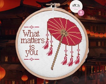 What matters if you Cross Stitch Pattern l TGCF l Heaven Official's Blessing l Hualian