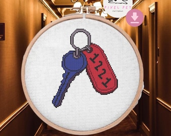 Room 1221 l Heated Rivalry Cross Stitch PDF l Shane and Ilya l Hollander and Rosanov l Hollanov