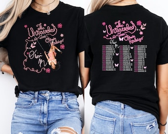 Olivia Rodrigo Shirt, Olivia Rodrigo Unraveled Tour T-Shirt, Olivia Rodrigo Fan Tee, Olivia Concert Shirt, Olivia Unraveled Tour 2026 Shirt