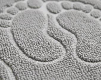 Türkisches Fußtuch, Badematte, schnell trocknender Badteppich, weiche, dicke Baumwolle, besticktes personalisiertes Hamam-Design Vintage-Badezimmergeschenk