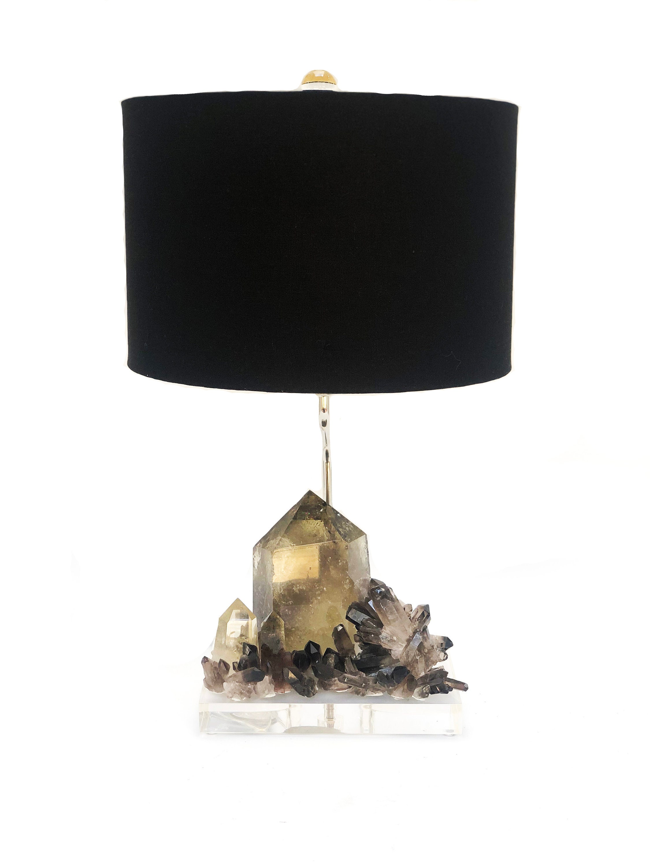 Geode lamp base deals