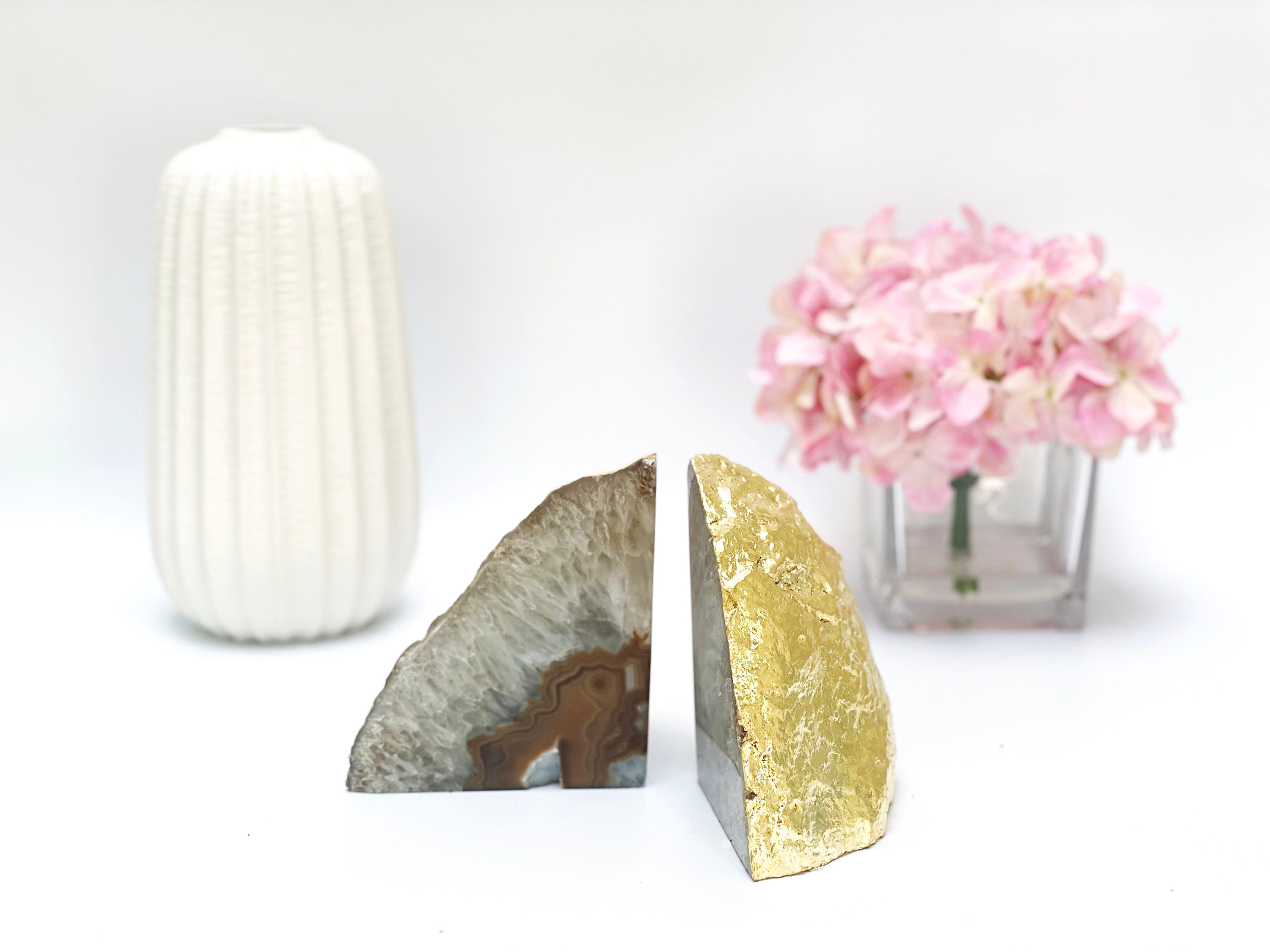natural agate bookends natural agate bookends
