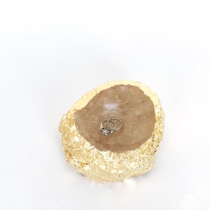 Agate Ring Dish - Natural | Engagement Gift | Wedding Gift | Agate Bowl