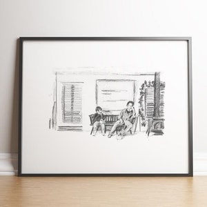 Sleepless in Seattle Print A4