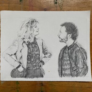 When Harry Met Sally Original Drawing