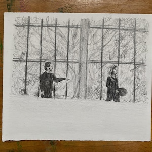 When Harry Met Sally Original Drawing