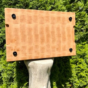 Handmade End Grain Maple Cutting Board: Polivenco Atelier, Knife-Friendly image 8