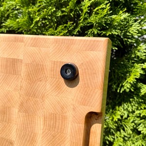 Handmade End Grain Maple Cutting Board: Polivenco Atelier, Knife-Friendly image 3