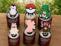 3D Printed Soda Can Charm, Drink Tab Pull Accessory, Kawaii Keyring, Fun Gift I Over 20 options