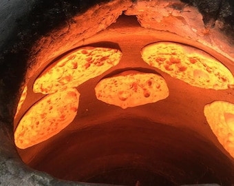 Lebanese Authentic Traditional Tannour bread (10 pieces)