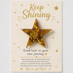 New Beginnings Pocket Hug, Encouragement, New Job Gift, Good luck keepsake image 6