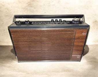 Radio d'epoca, Mivar vintage, Modernariato Italia, Anni 70, Arredamento retrò, Radio funzionante, Design italiano, Regalo vintage, Industria