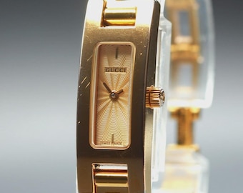 GUCCI グッチ 腕時計 3900L バングルウォッチ ゴールド クォーツ ヴィンテージ GUCCI 3900L ゴールドトーンウォッチ – スイス製クォーツ
