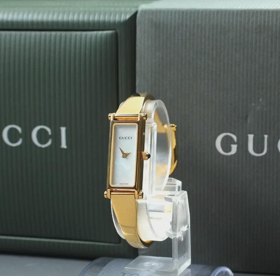 Gucci 1500l Gold Watch - Etsy