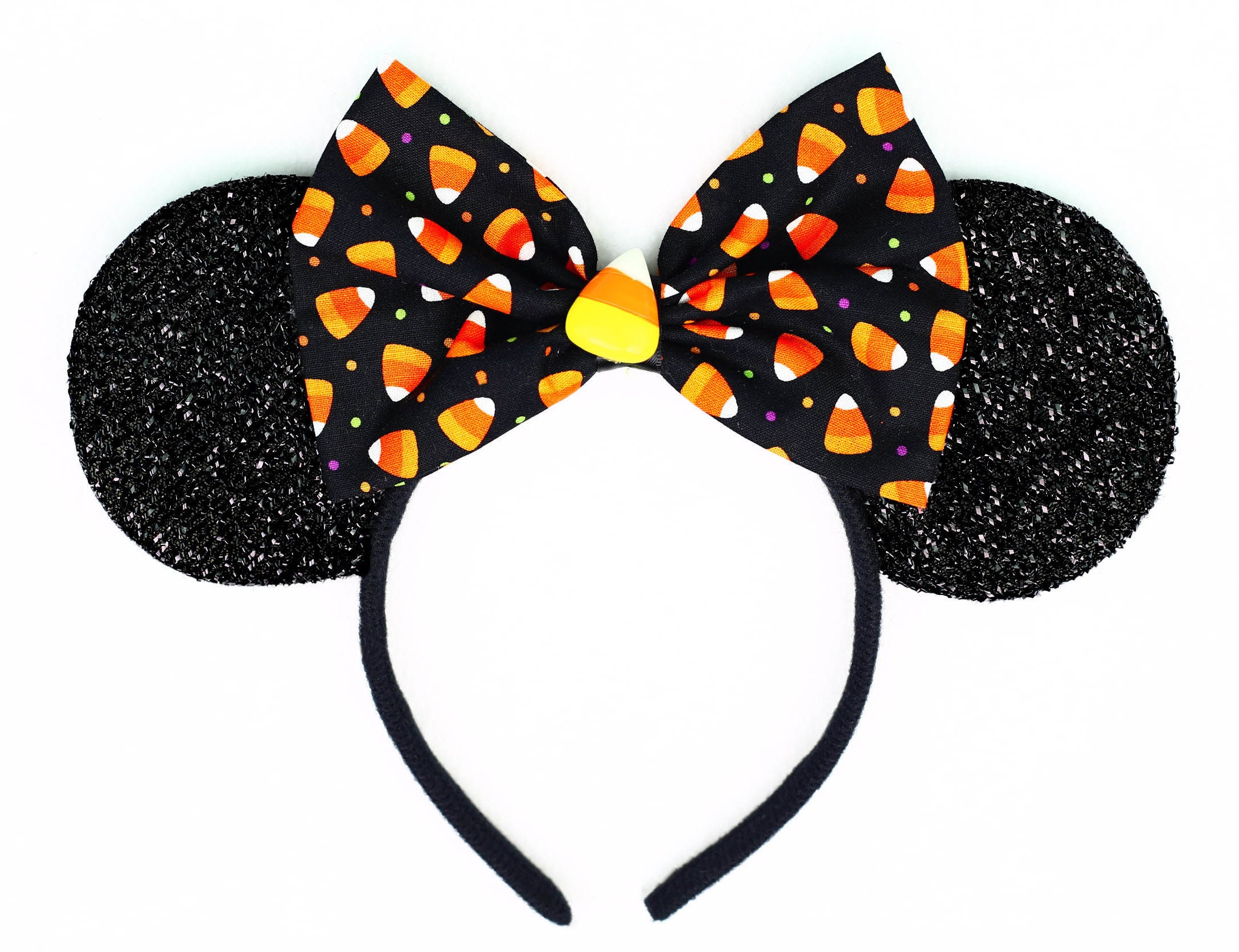 Minnie Mouse Ears Halloween Ears Headband Halloween Bow Candy Etsy