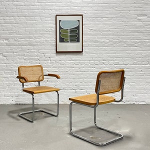 Pair of Marcel Breuer CESCA styled Mid Century Modern DINING CHAIRS