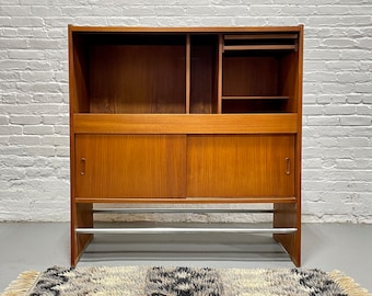 DANISH Mid Century Modern TEAK Dry BAR attributed to Erik Buch, c. 1960's