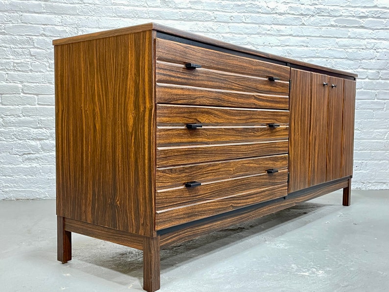 Mid Century Modern Long DRESSER / CREDENZA by American of Etsy