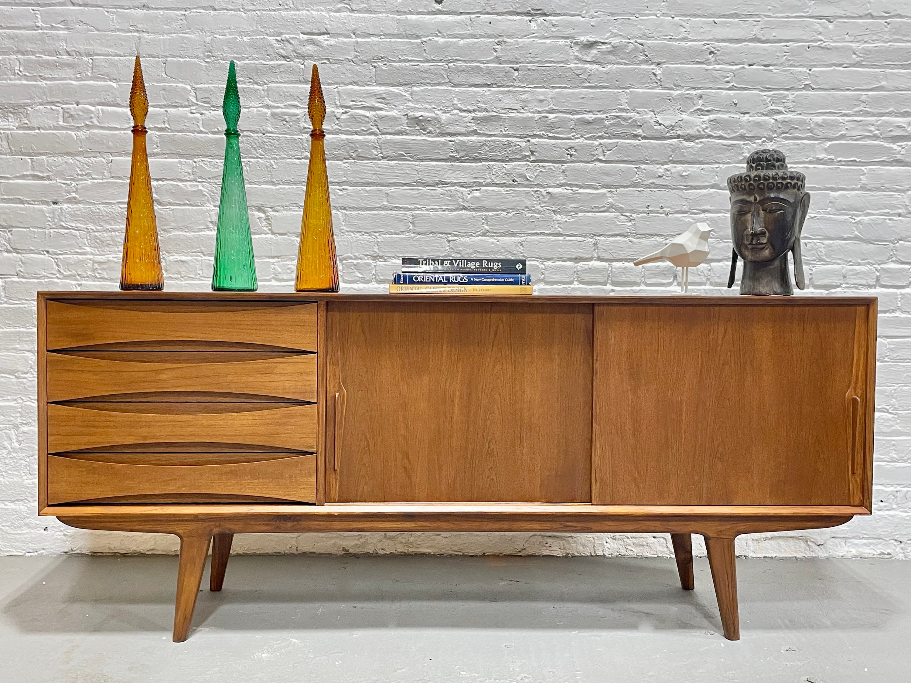 Mid century teak credenza discount