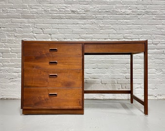 Mid Century MODERN WALNUT DESK by Founders Furniture Co., c. 1960's