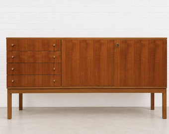 Mid Century Modern Teak Credenza c. 1960’s | Scandinavian Danish Modern Sideboard