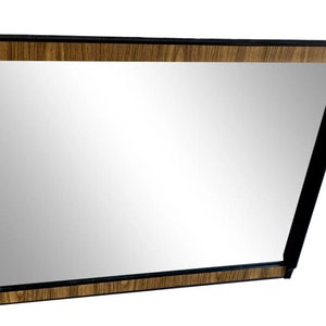 LARGE Vintage Mid Century MODERN MIRROR by Kent Coffey's Teakway Line image 1