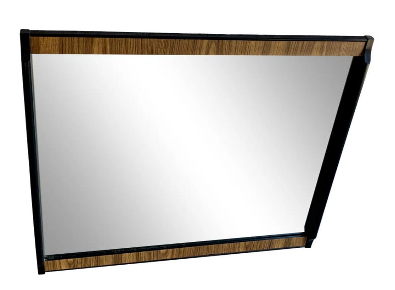 LARGE Vintage Mid Century MODERN MIRROR by Kent Coffey's Teakway Line image 1