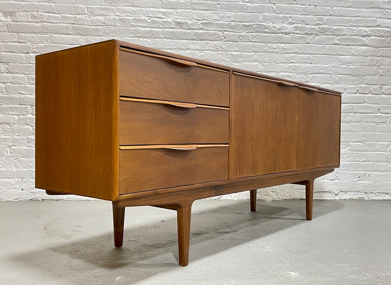 FUNKY Sculptural Mid Century MODERN styled CREDENZA / Media Stand / Sideboard image 1