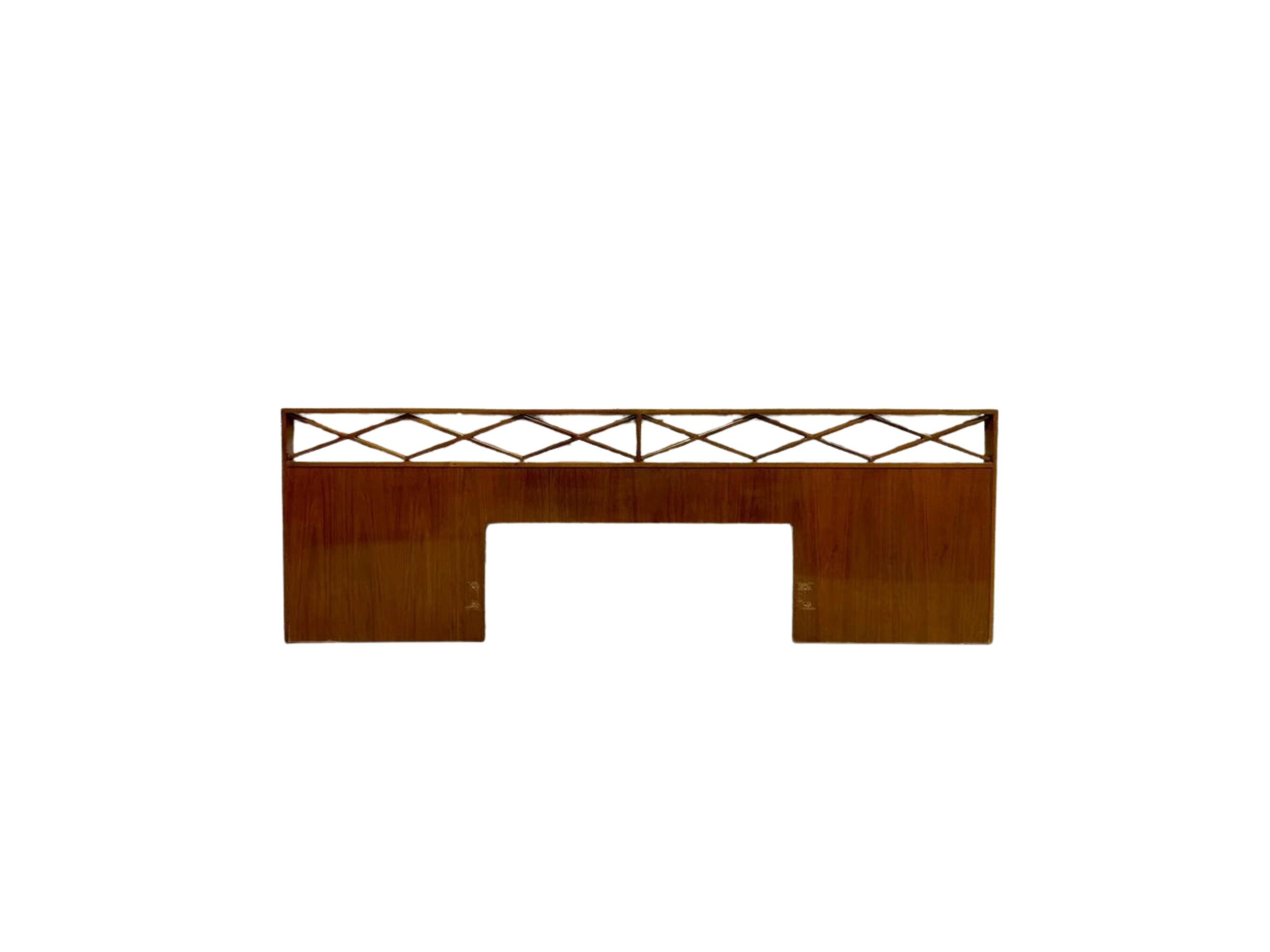 Mid century online modern headboard full