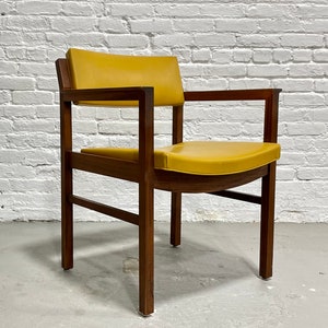 Solid WALNUT Mid Century Modern ARMCHAIR by Ebena LaSalle Inc. of Montreal, c. 1960s image 1