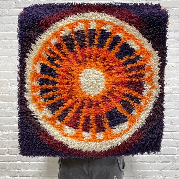 Danish Rya Rug - Etsy