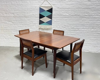 Perfect Size WALNUT Mid Century Modern DINING TABLE, c. 1960's
