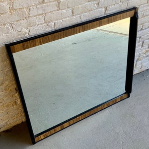 LARGE Vintage Mid Century MODERN MIRROR by Kent Coffey's Teakway Line image 3