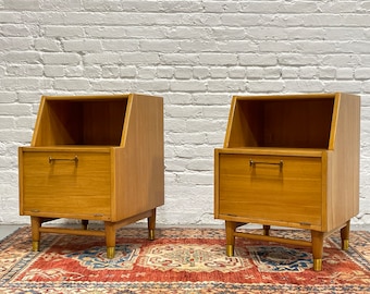 Mid Century MODERN Milo Baughman for Drexel NIGHTSTANDS, c. 1950's