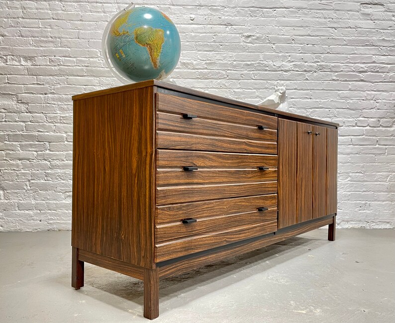 Mid Century Modern Long DRESSER / CREDENZA by American of Etsy