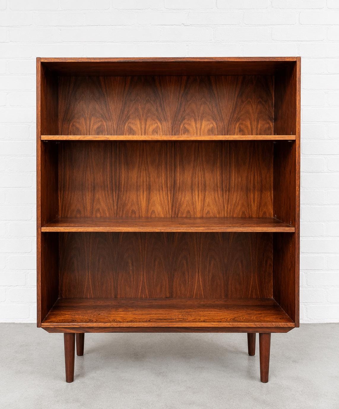 Mid Century Modern DANISH ROSEWOOD BOOKCASE, C. 1960's - Etsy