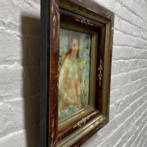 FRAMED Female Nude Vintage Renoir Reproduction ARTWORK Wall Hanging image 6