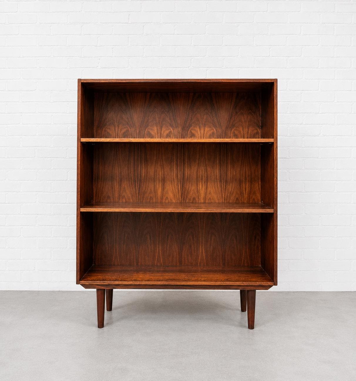 Mid Century Modern DANISH ROSEWOOD BOOKCASE, C. 1960's - Etsy