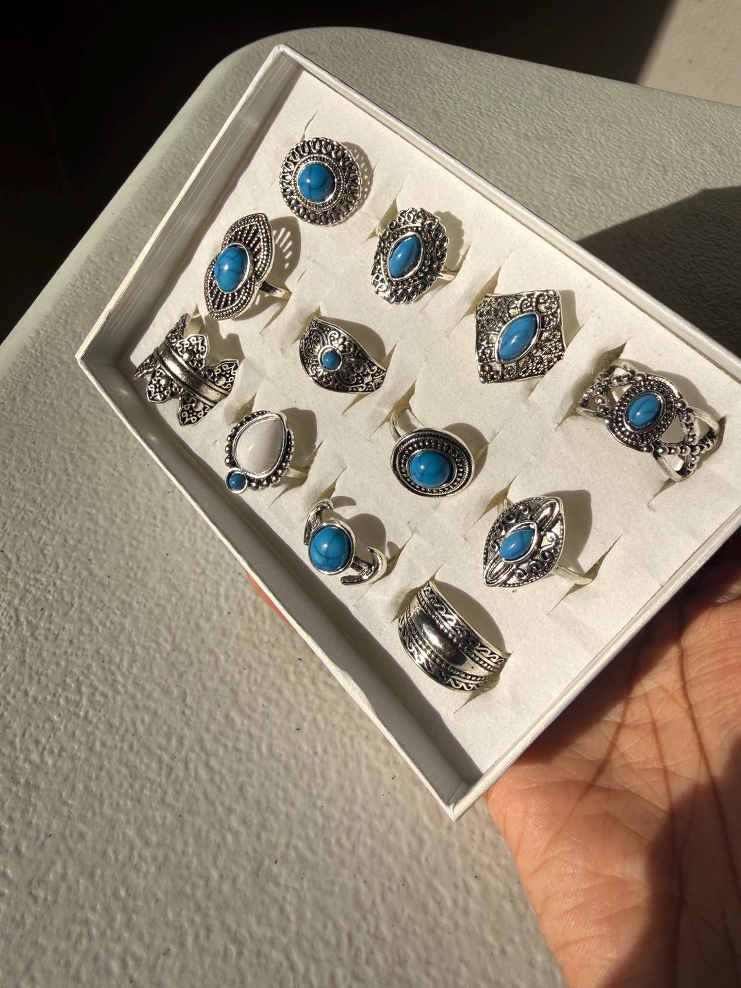 Azure Moon Relic Rings - Etsy