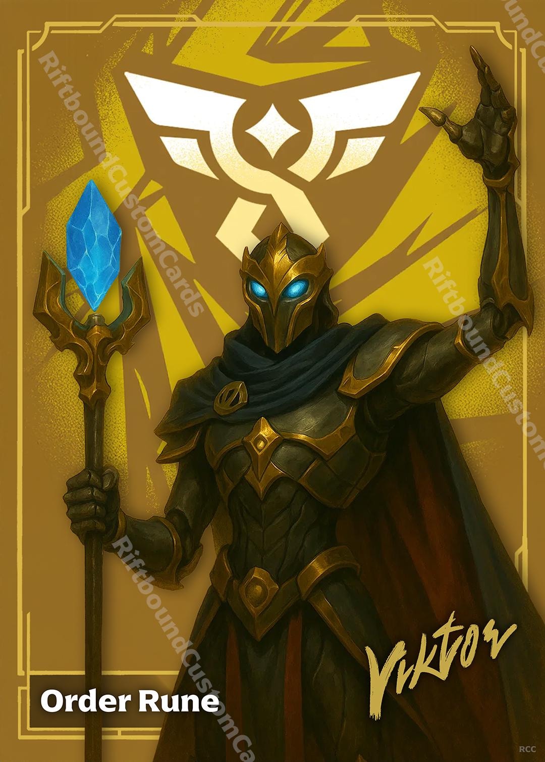 Viktor Order Rune Riftbound TCG 